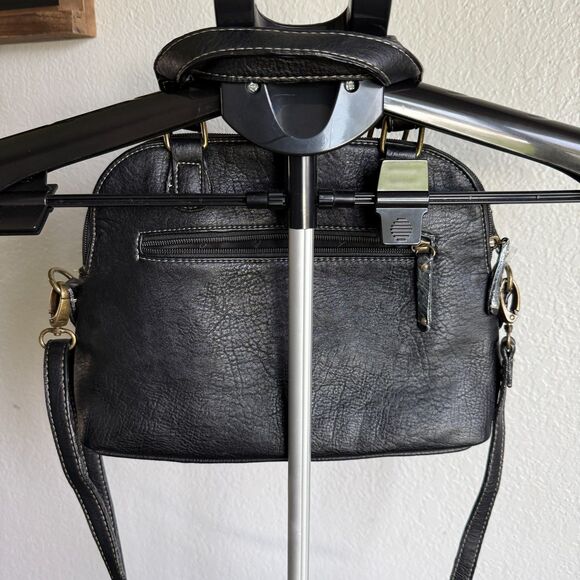 NWOT B.O.C. Born Concepts Appleton Midi Satchel Handbag Purse Pebbled Leather - Picture 2 of 8